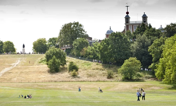 Landscape view towards The Royal Observatory