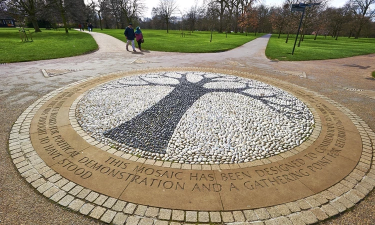 The Reformers' Tree in Hyde Park