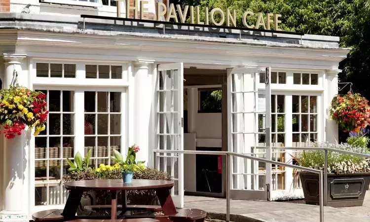 The Pavillion Café in Greenwich Park