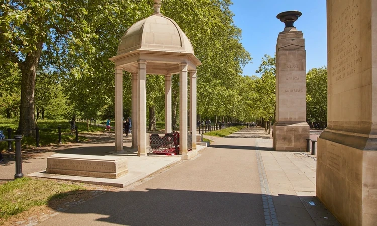 The Memorial Gates in The Green Park