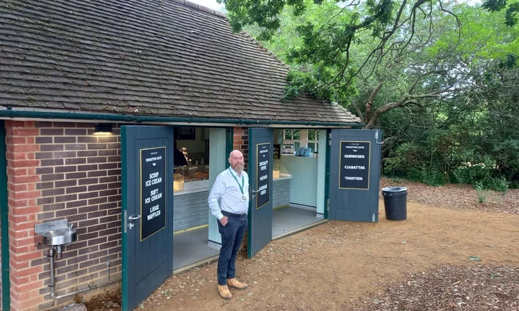 Kingston Gate kiosk