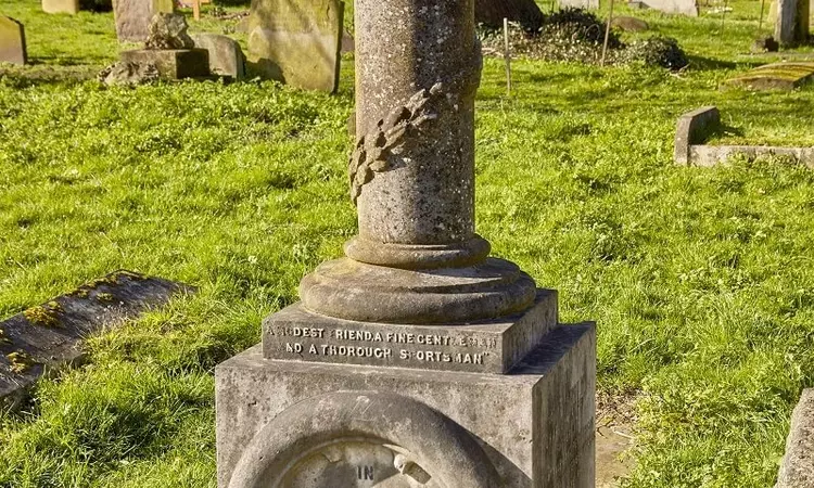 Percy Lambert's grave