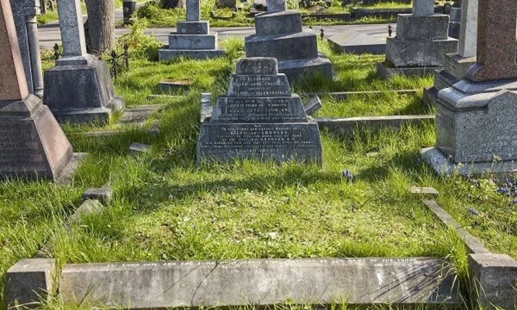 William Crookes' grave