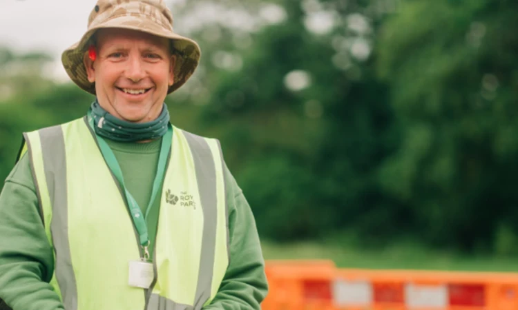 Community archaeologist Andrew Mayfield