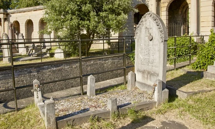Catharina Pratten’s grave