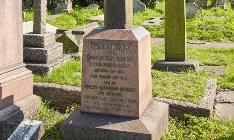 Thomas Ritchie's grave