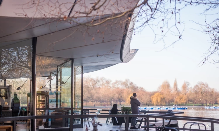 Serpentine Bar & Kitchen in winter