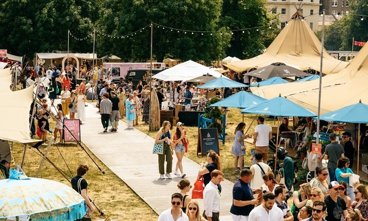 Taste of London in The Regent's Park