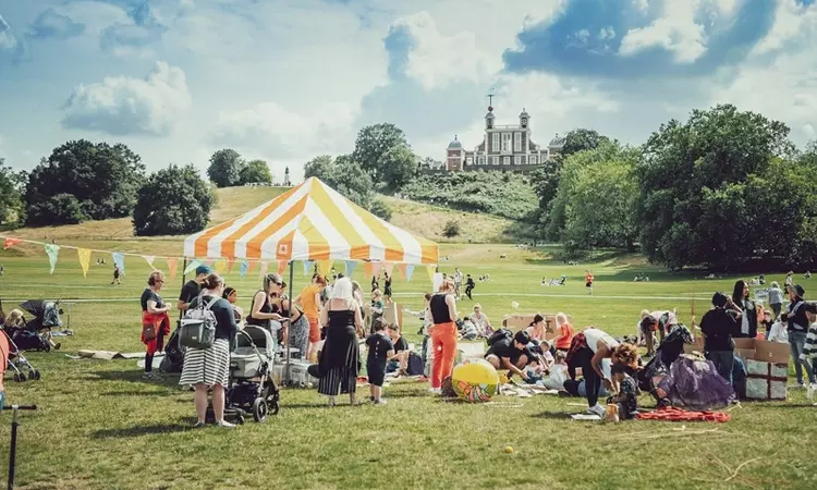 Community event in Greenwich Park