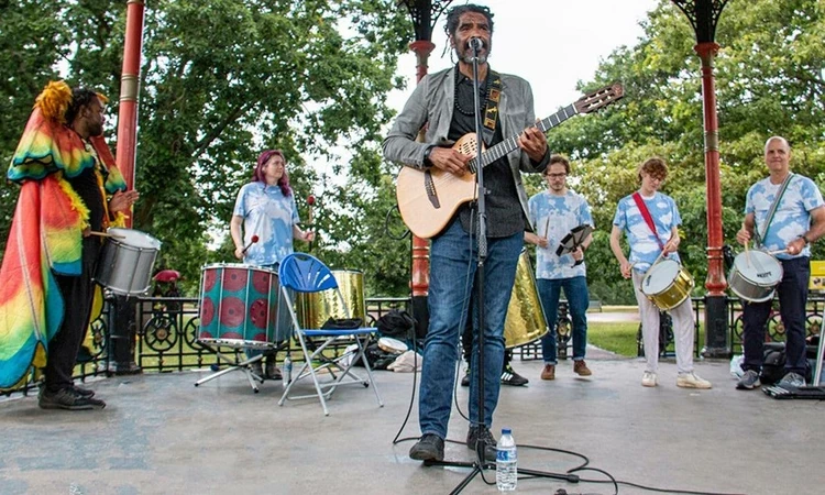 Community event in Greenwich Park