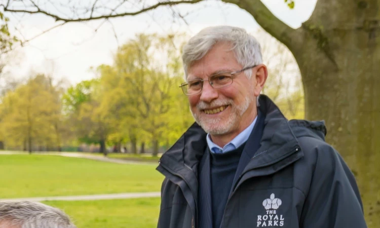 Graham Dear, former Park Manager at Greenwich Park