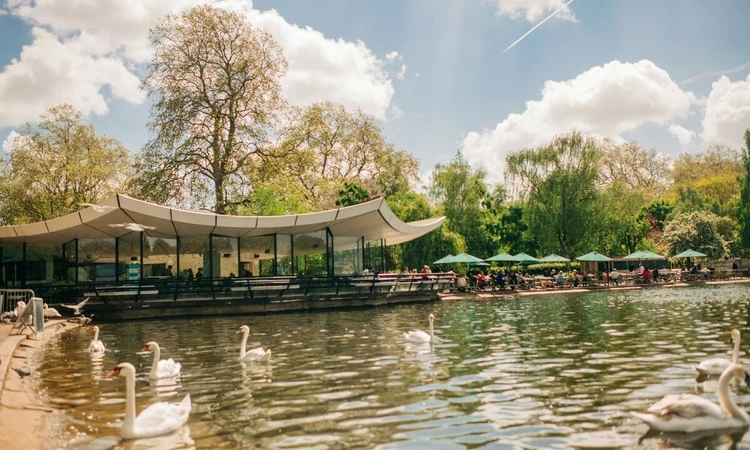 Hyde Park in spring