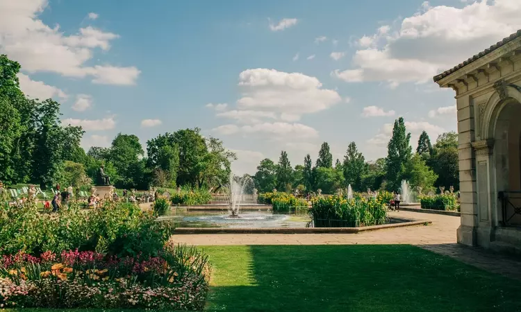 Italian Gardens in Kensington Gardens