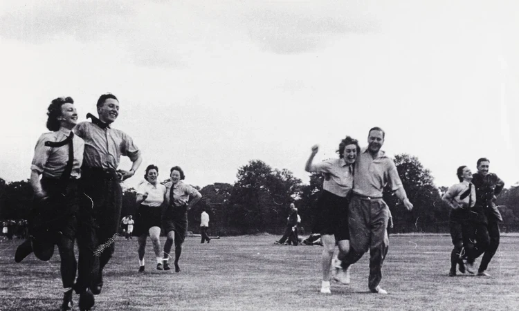 Leisure time at Camp Griffiss