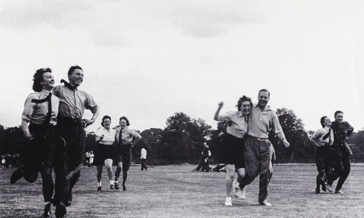Leisure time at Camp Griffiss