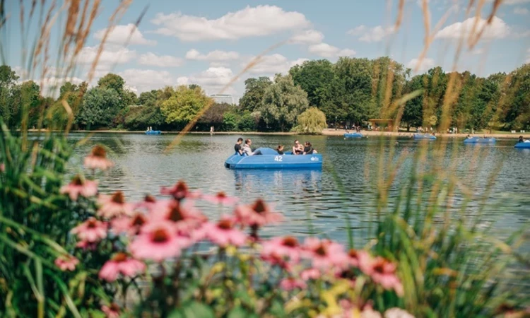 Hyde Park in summer