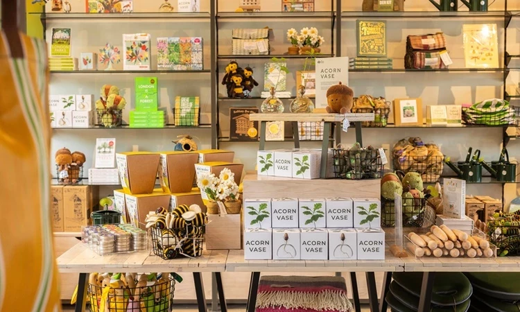 The Royal Parks Shop interior