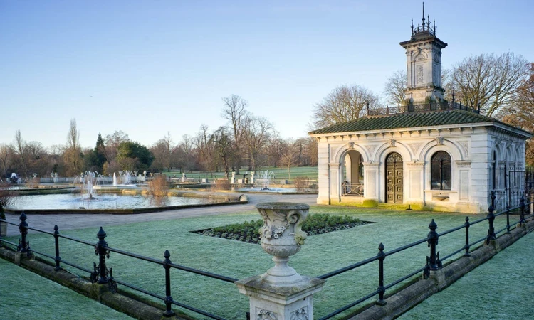 Italian Gardens in winter