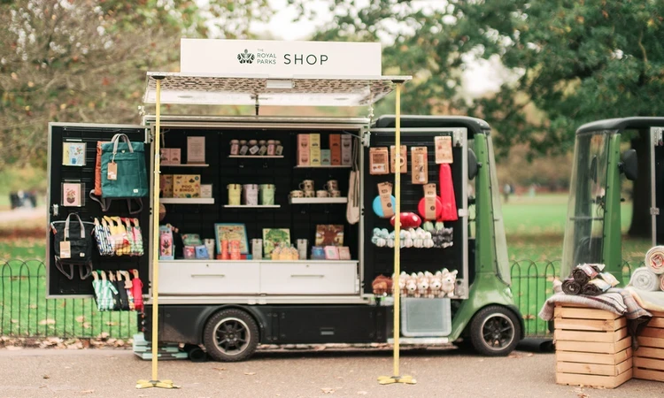 The Royal Parks' mobile shops