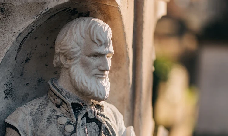 Detail from a memorial