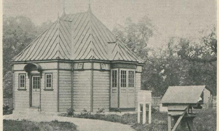A photograph of the Magnetic Pavilion in Greenwich Park