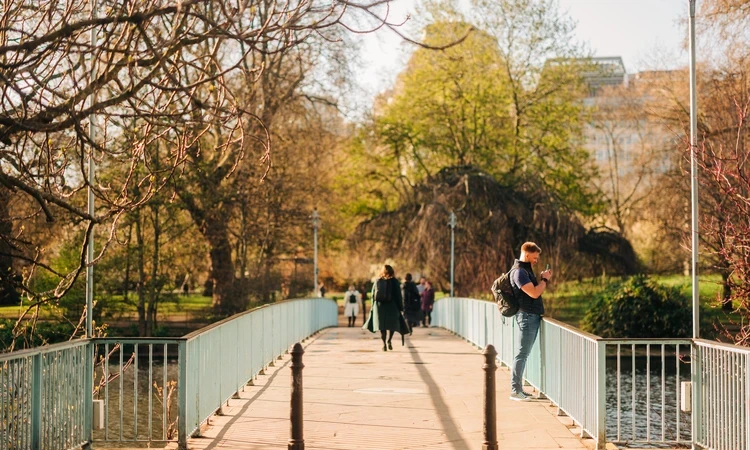 St James's Park Map Hero Spring