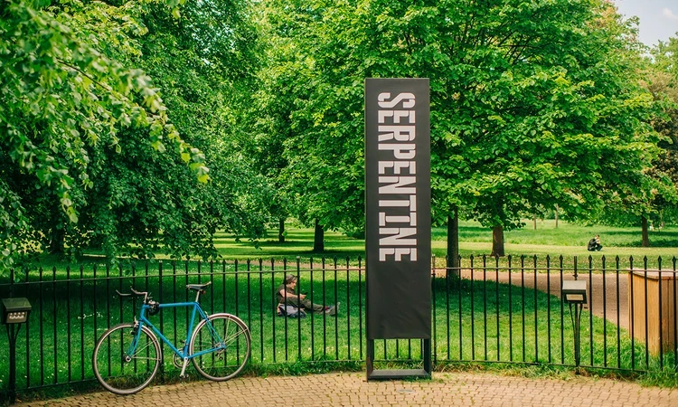 Serpentine South gallery sign