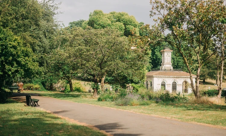 Kensington Gardens in summer