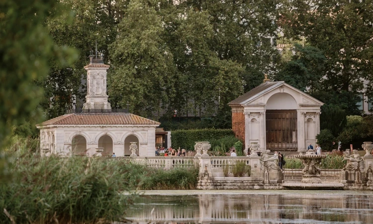 Kensington Gardens in summer