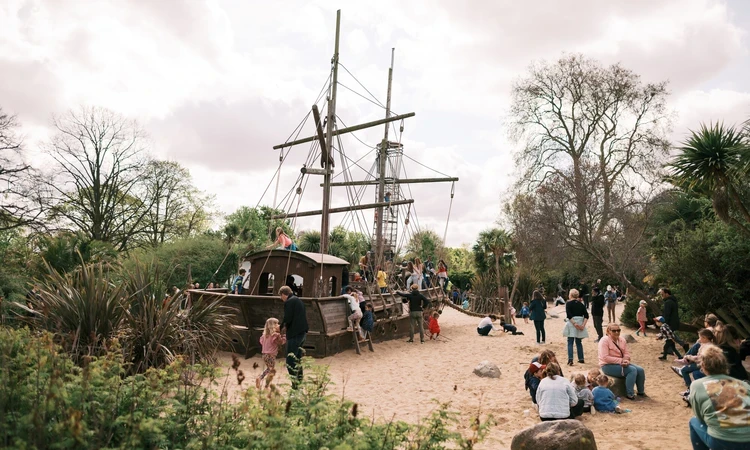 Pirate Ship in the Diana, Princess of Wales Memorial Playground