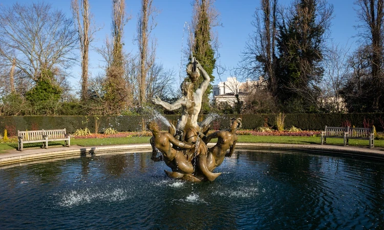 Triton Fountain Queen Mary's Gardens