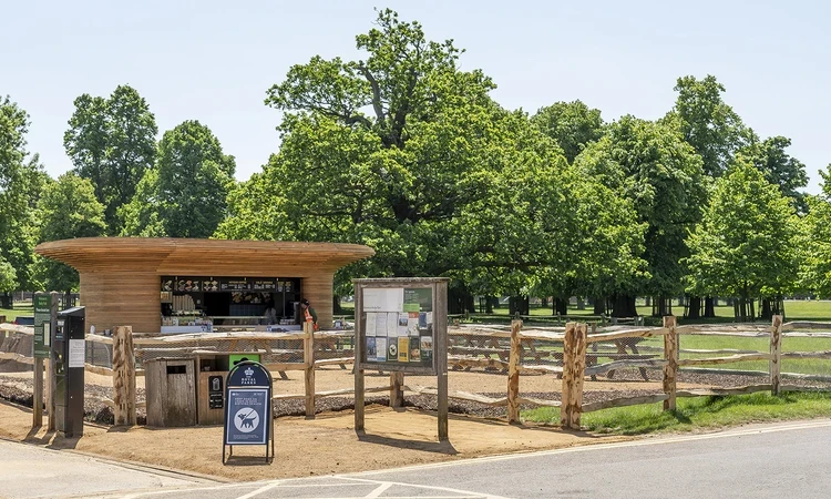 Diana Car Park kiosk