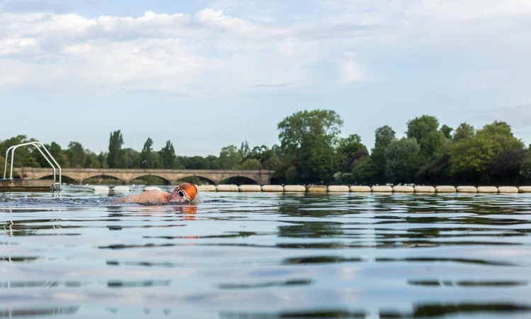 Swimming at the Lido