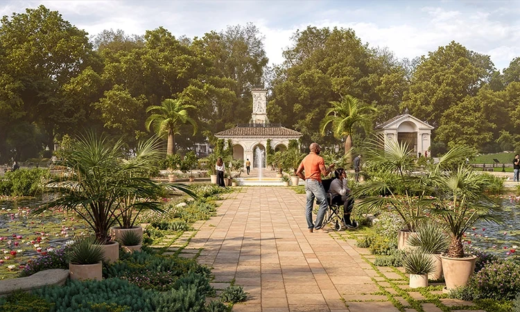 The Italian Gardens (concept art)