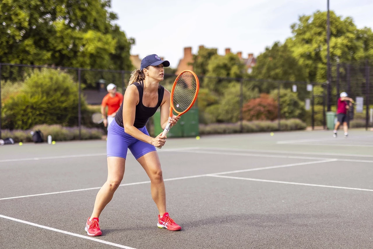 Tennis player at Park Sports Hyde Park