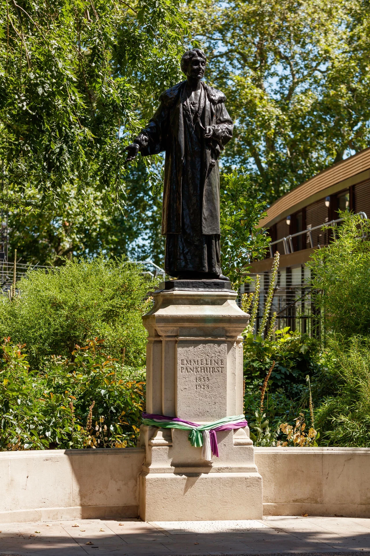 Emmeline Pankhurst memorial