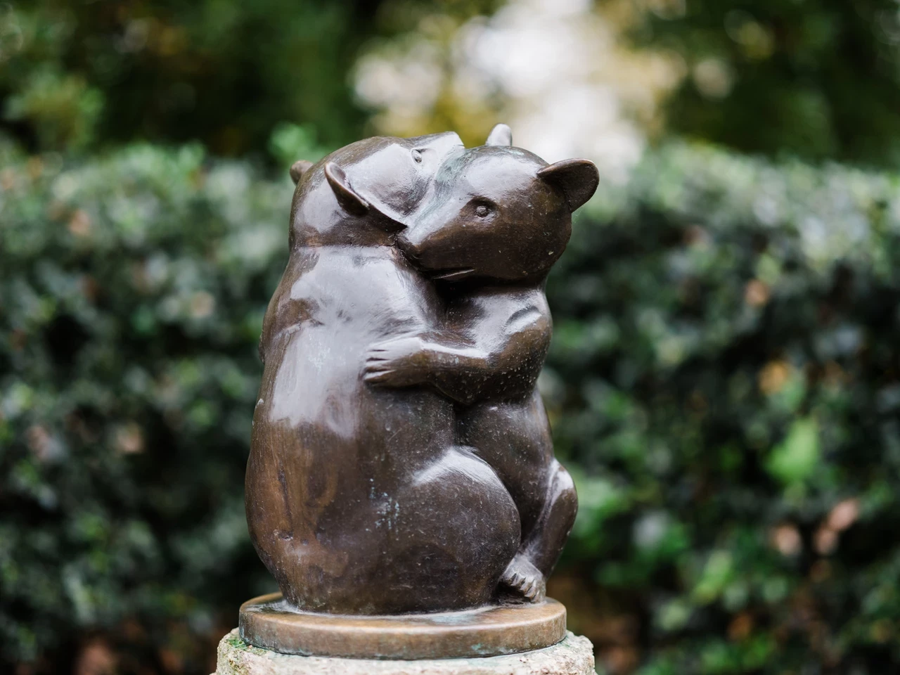 Two Bears fountain