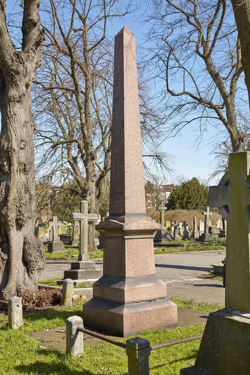 Obelisks were popular with the Victorians.