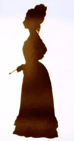 Fanny Brawne silhouette