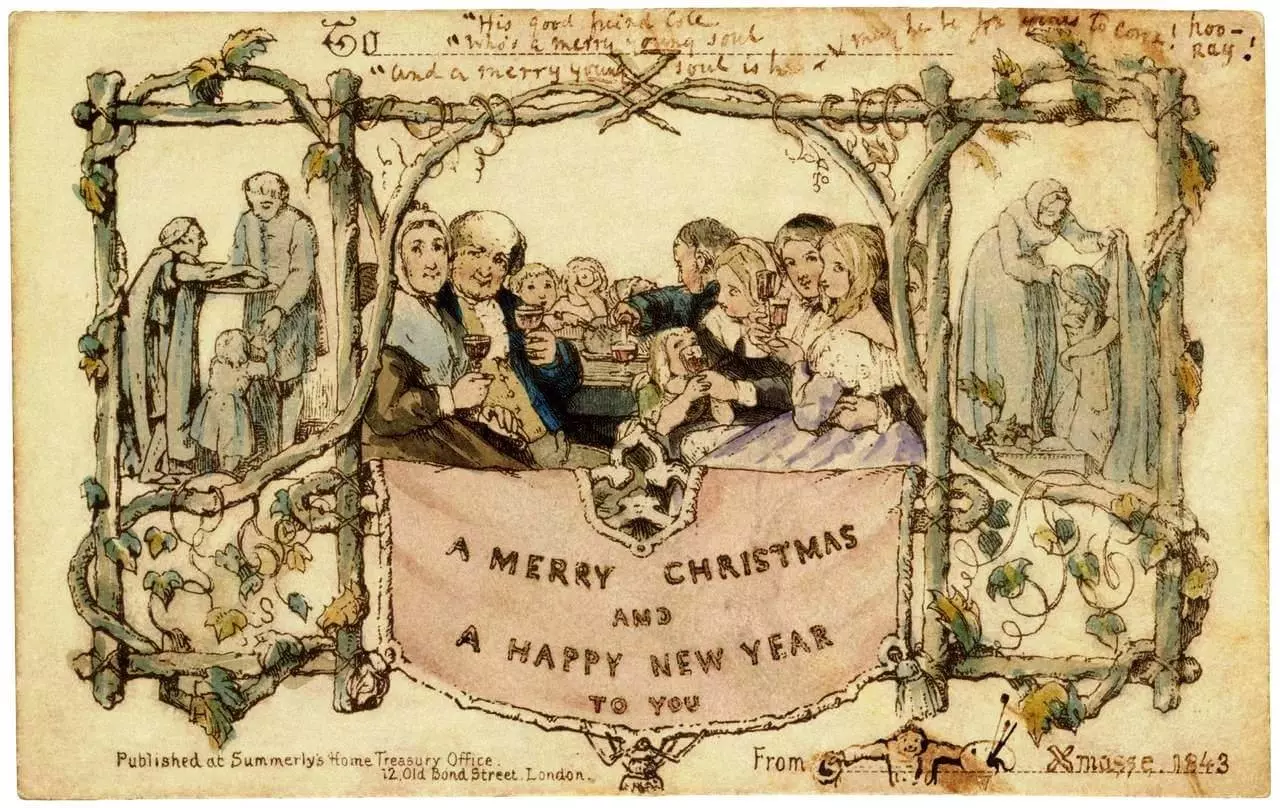 Henry Cole's Christmas Card