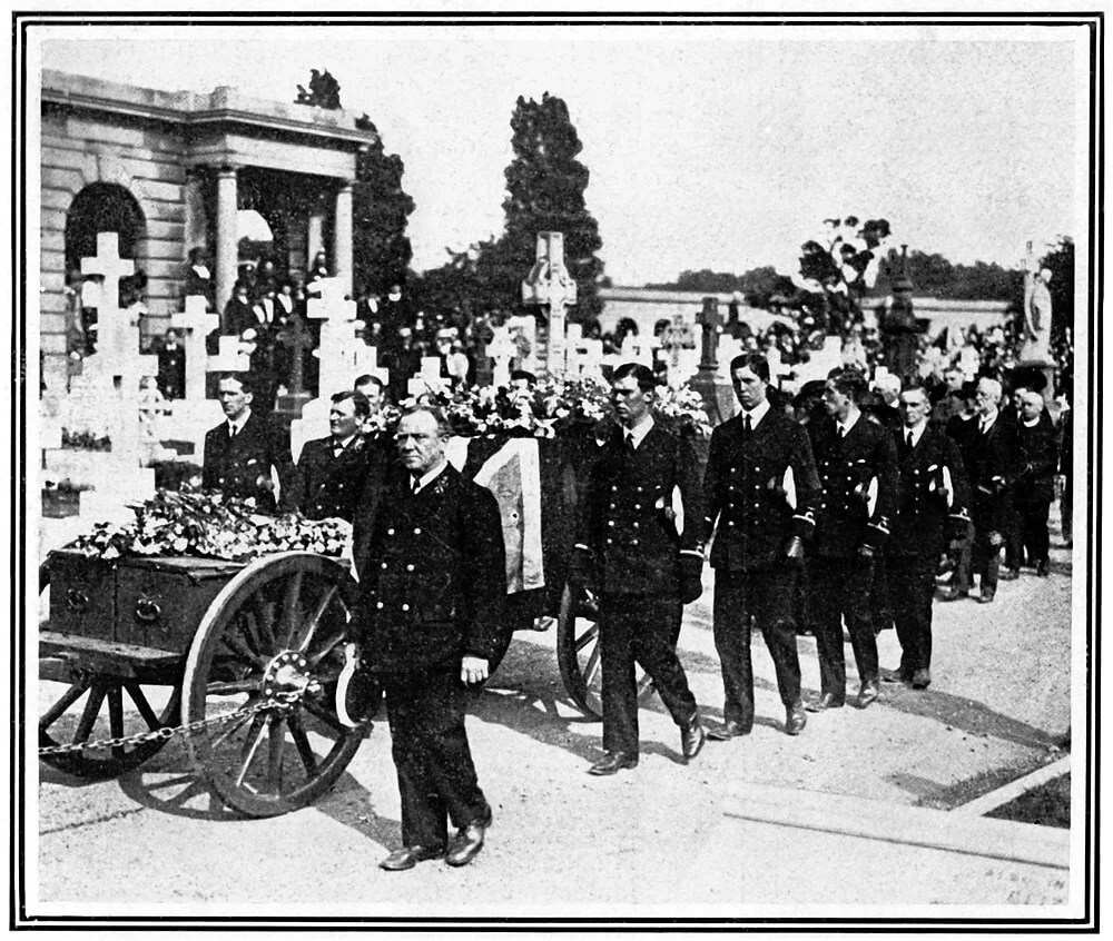 Reginald Warneford's funeral procession