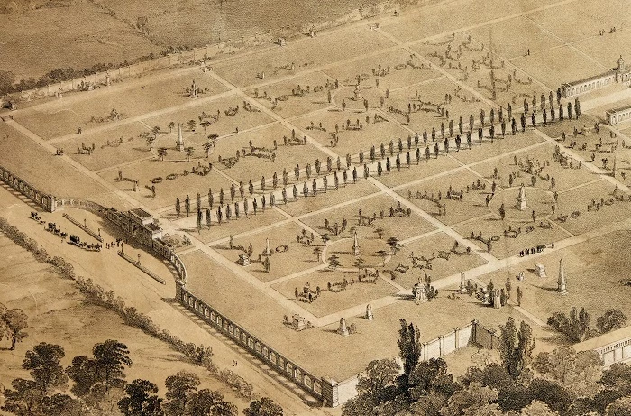 Benjamin Baud’s vision for the new cemetery