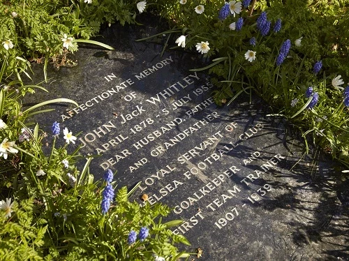 Jack Whitley grave detail