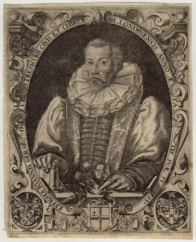 Portrait of John Gerard (1598)