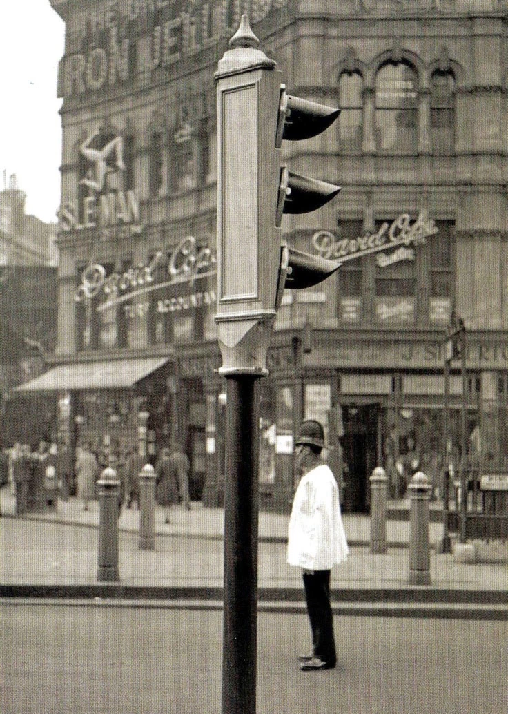 John Peake Knight traffic lights