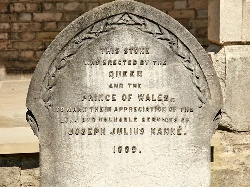 Joseph’s grave inscription
