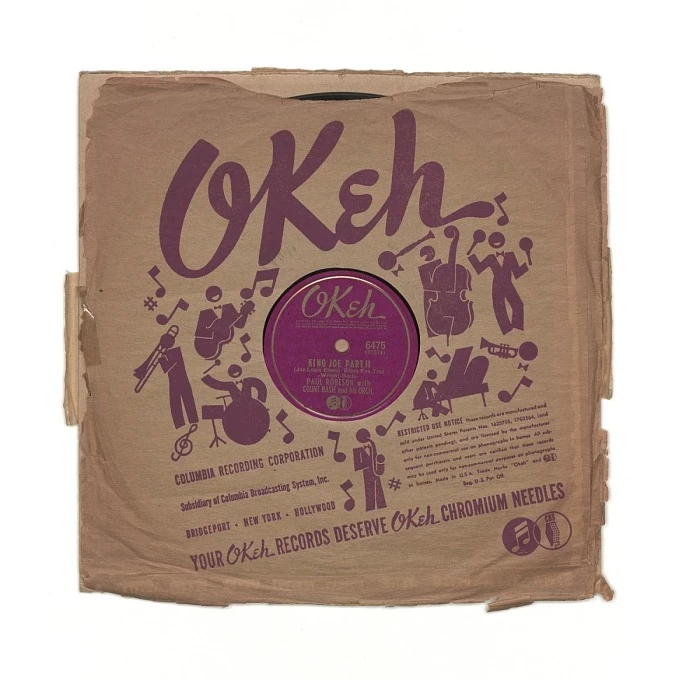 Count Basie and Paul Robeson’s record ‘King Joe’, 1941