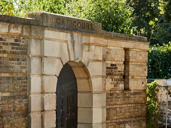 Western Catacombs entrance