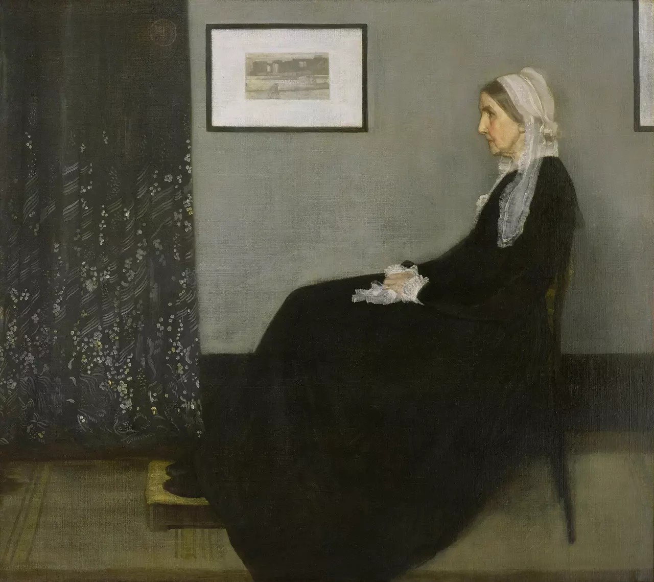 'Arrangement in Grey and Black, no.1' - painting by James Abbott McNeill Whistler, 1871