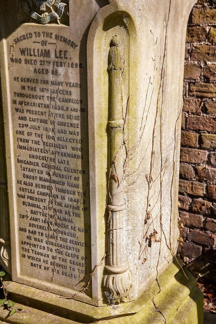 Cemetery symbols flaming torch